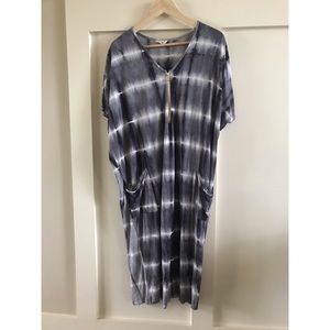 Dwell and Slumber ink cocoon dress